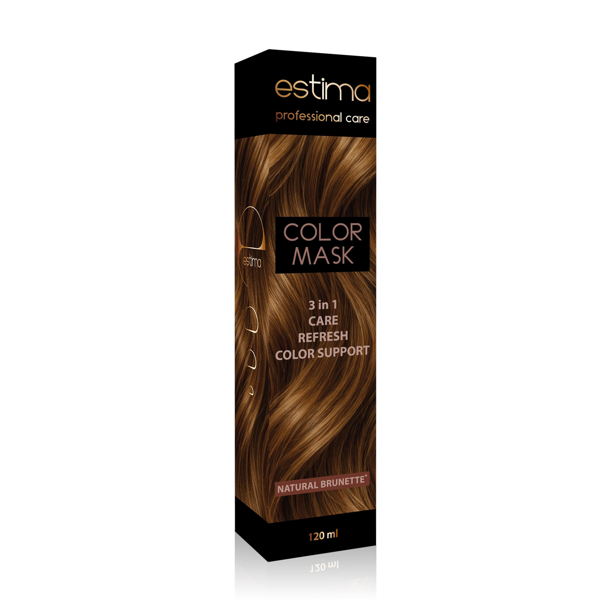 Тонувальна маска для волосся Estima, Каштановий (Natural Brunette), 120 мл